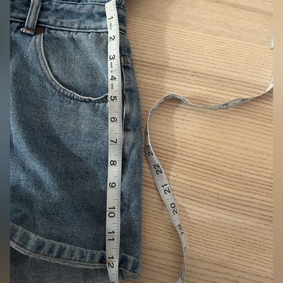 Vintage Sargent Pepper Jeanswear denim shorts jumpsuit suit size 4 - Picture 9 of 10